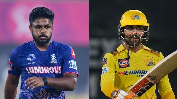 IPL 2026 Mega Trade Sanju Samson Moves to CSK Jadeja  Curran Join RR